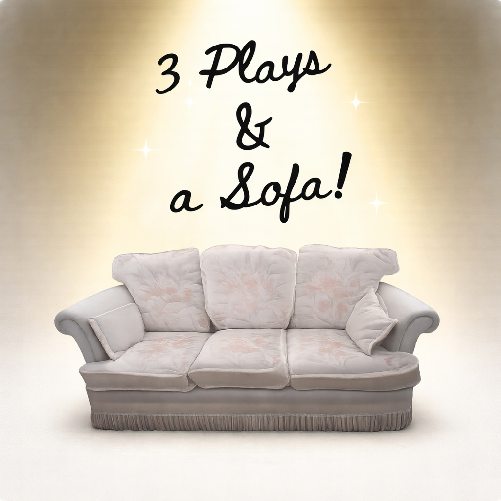 3 Plays and a Sofa rehearsal